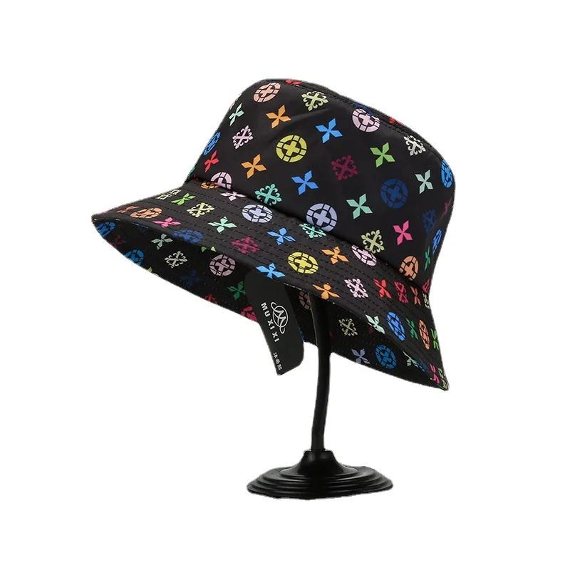 

Fashion Unisex Graffiti Print Bucket Hat Summer Men Women Outdoor Beach Travel Sports Casual Cap High Quality Adult Sun Hats