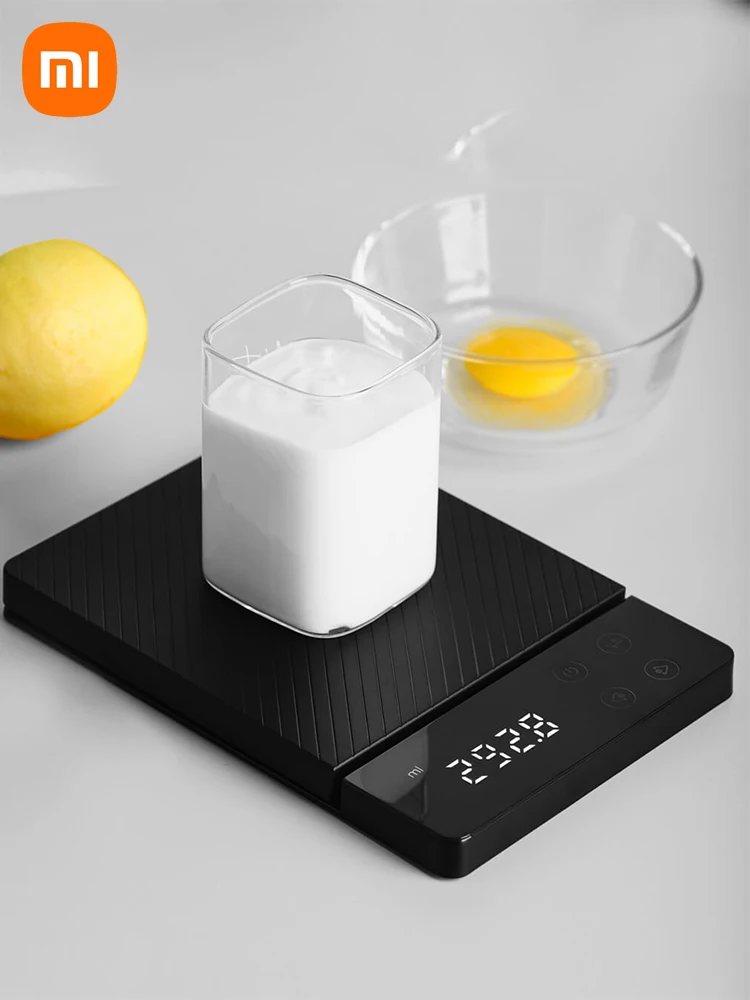 

Цифровые электронные весы Xiaomi 0-8 кг с ЖК-дисплеем, высокоточные электронные пищевые весы с HD-подсветкой для кухни, весы для выпечки, аксессуа...