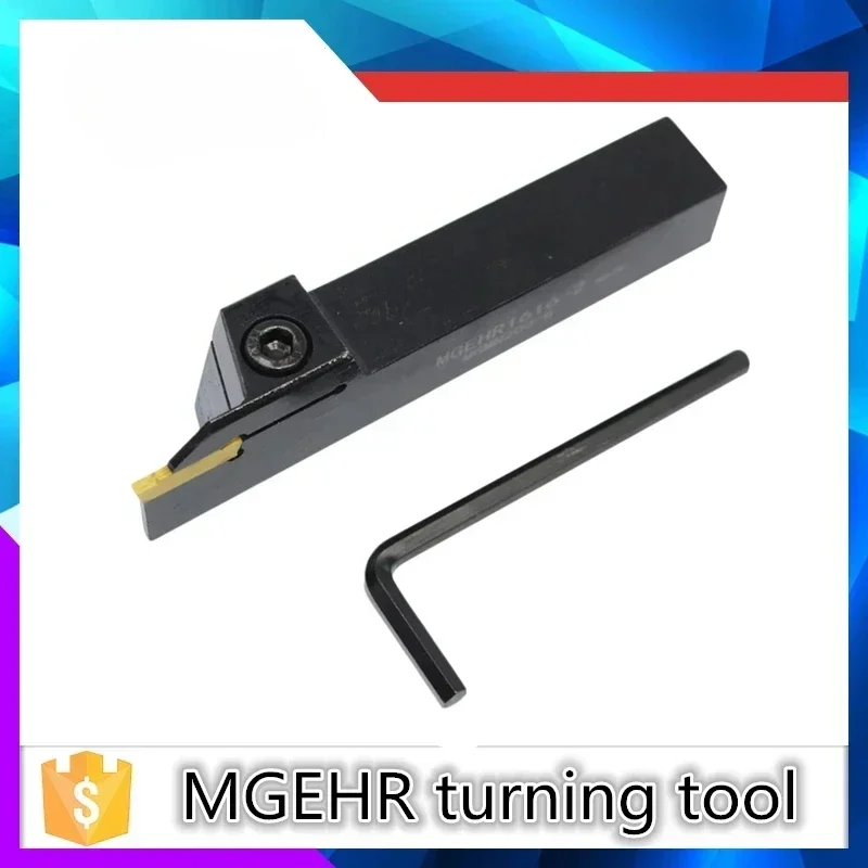 

OUIO MGEHR1010 MGEHR1212 MGEHR1616 MGEHR2020 MGEHR2525 Держатель инструмента для обработки канавок + твердосплавные канавки 10 шт. MGMN150 MGMN200 MGMN300 400