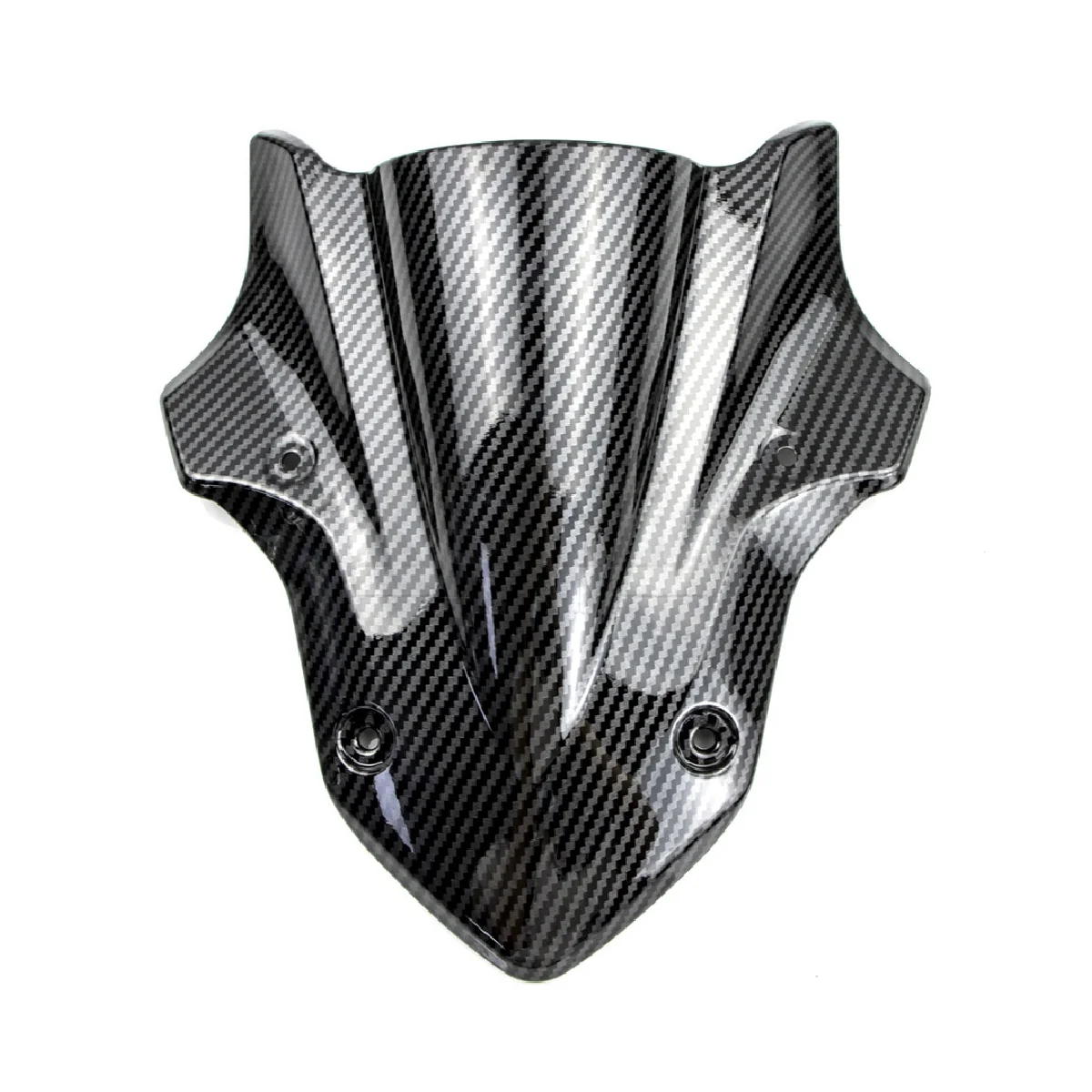 

Motorcycle Windscreen Z900 Wind Screen Double Bubble Fit for Z900 2017 2018 Carbon Fiber Pattern