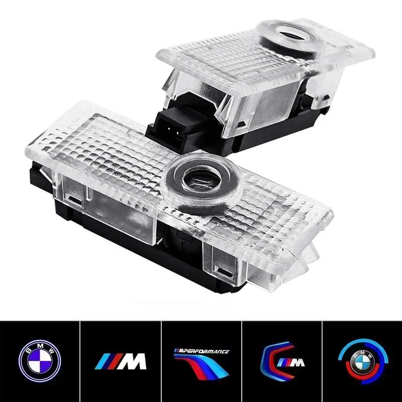 2X светодиодный светильник для дверей автомобиля лампа проектора BMW X5 E70 E60 F10 F20 F30 X3