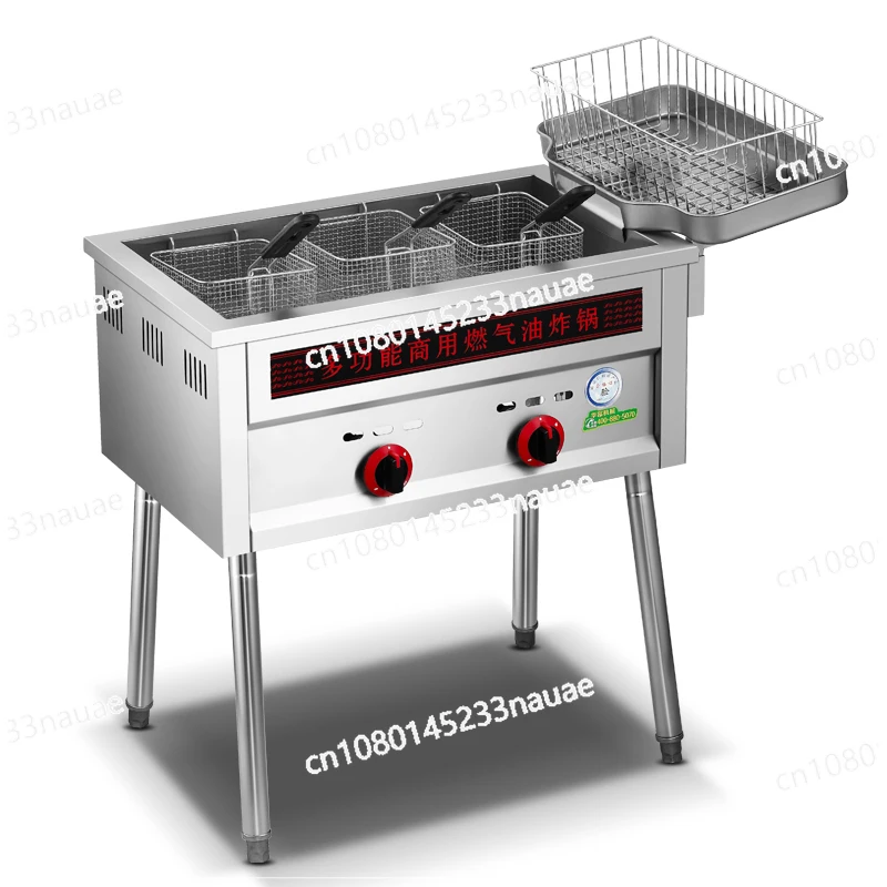 Жареные фритюрницы специальная кастрюля стойка для коммерческого ночного рынка