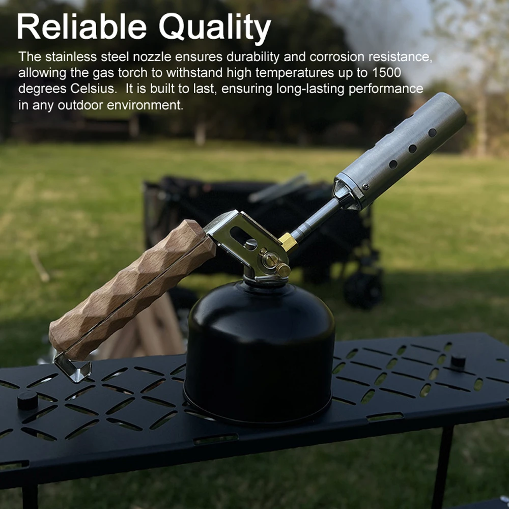 Складной инструмент зажигания для кемпинга с деревянной ручкой