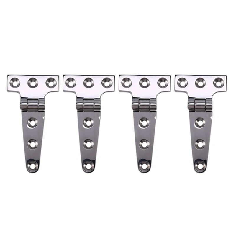 

4Pcs Marine Grade 316 Stainless Steel Door Hatch Hinge Boat/Yacht Hardware High Polish Finish Professional 4 Inch Easy To Use