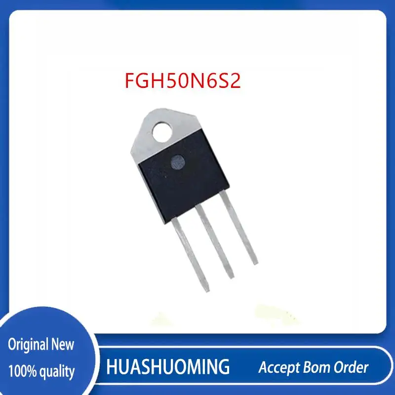 

1 шт./партия, 50N6S2 FGH50N6S2 75A/600V D2057 2SD2057 TO-247 NPN D2555 2SD2555