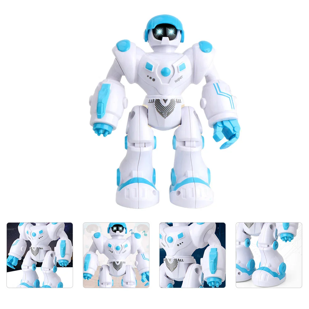 

1 Набор детских ходячих моделей детских электрических роботов (белый)