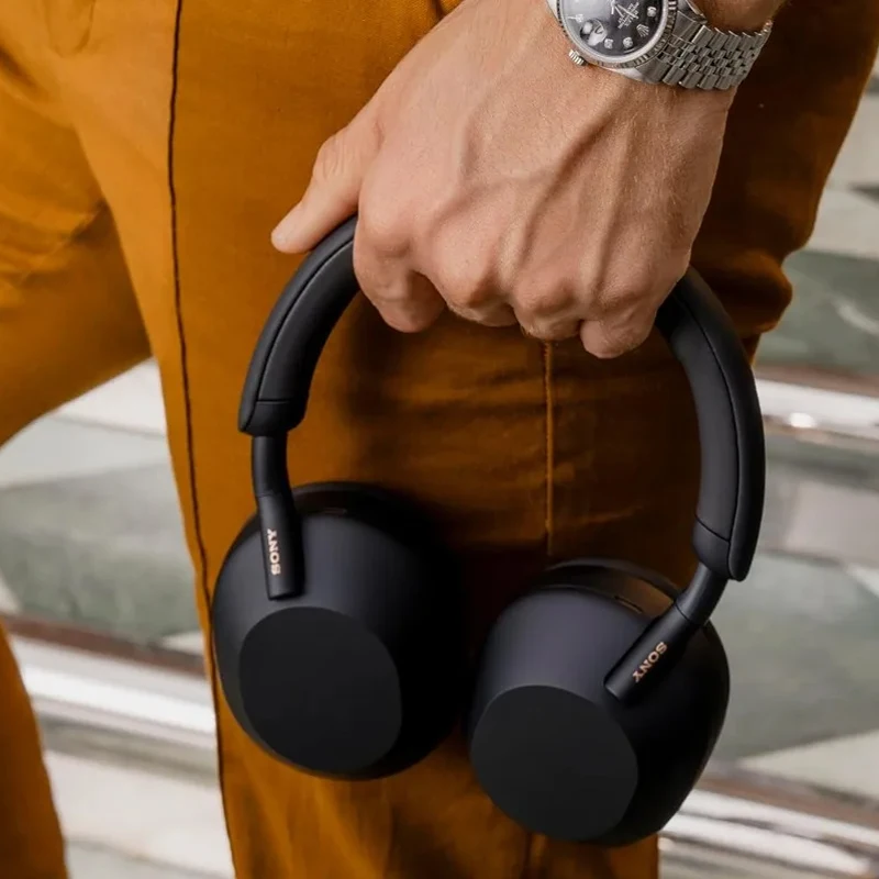 Новые беспроводные Bluetooth-наушники Sony WH 1000XM5 ANC, качество кристально чистого вызова, стереозвуковые наушники с басами, гарнитура-вкладыш (art.: 3920d2d15d7fd) - 3920d2d15d7fd