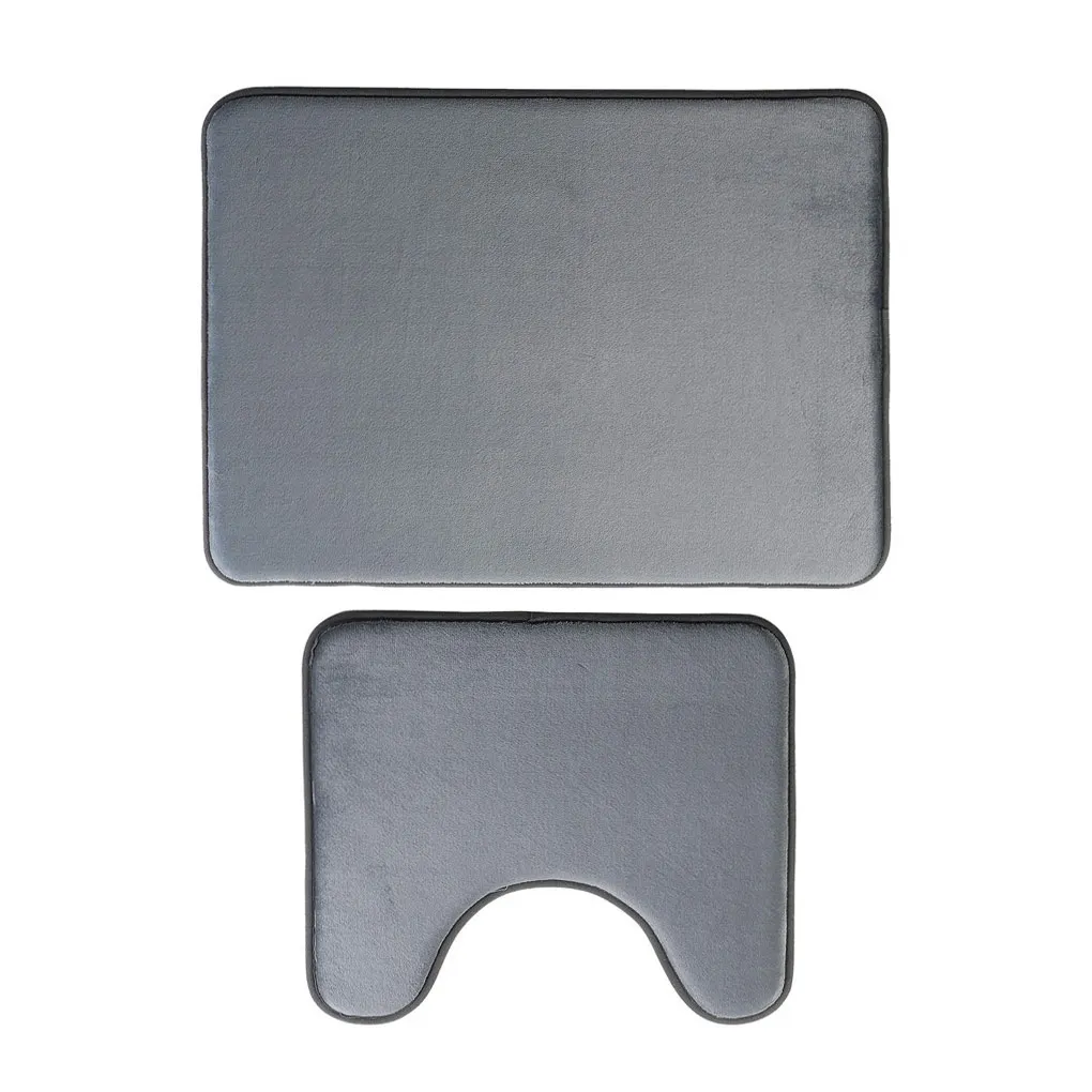 

Мягкий Противоскользящий напольный коврик для унитаза, коврик для душа, моющийся чехол, коврик, аксессуары для ванной, душевой комнаты