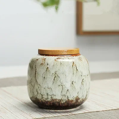 Кофе сахар чай однотонные чайные банки с деревянными крышками герметичные