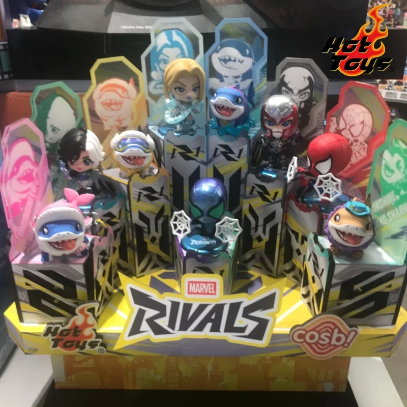 Фото Коллекционная мини-фигурка HotToys Marvel Rivals Mystery Cosbi Blind Box: Человек-паук, Магнето – настольное украшение для взрослых коллекционеров №2