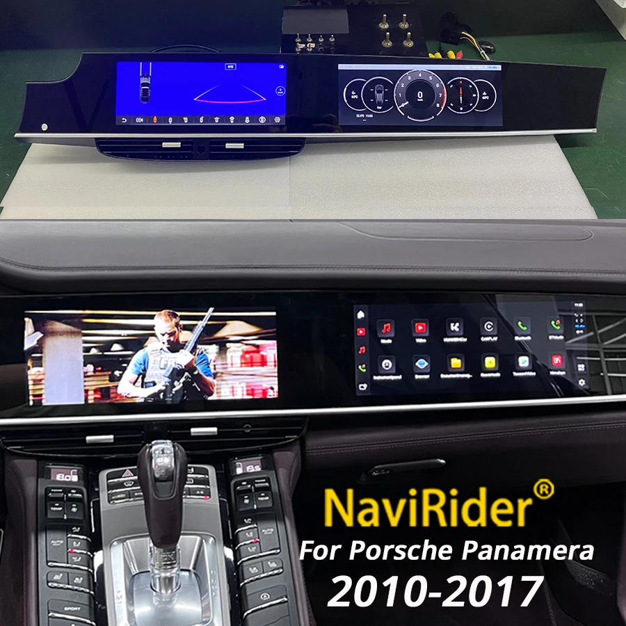 Qualcomm двойной экран 256 ГБ для Porsche Panamera 2010-2017 интеллектуальная система навигации GPS