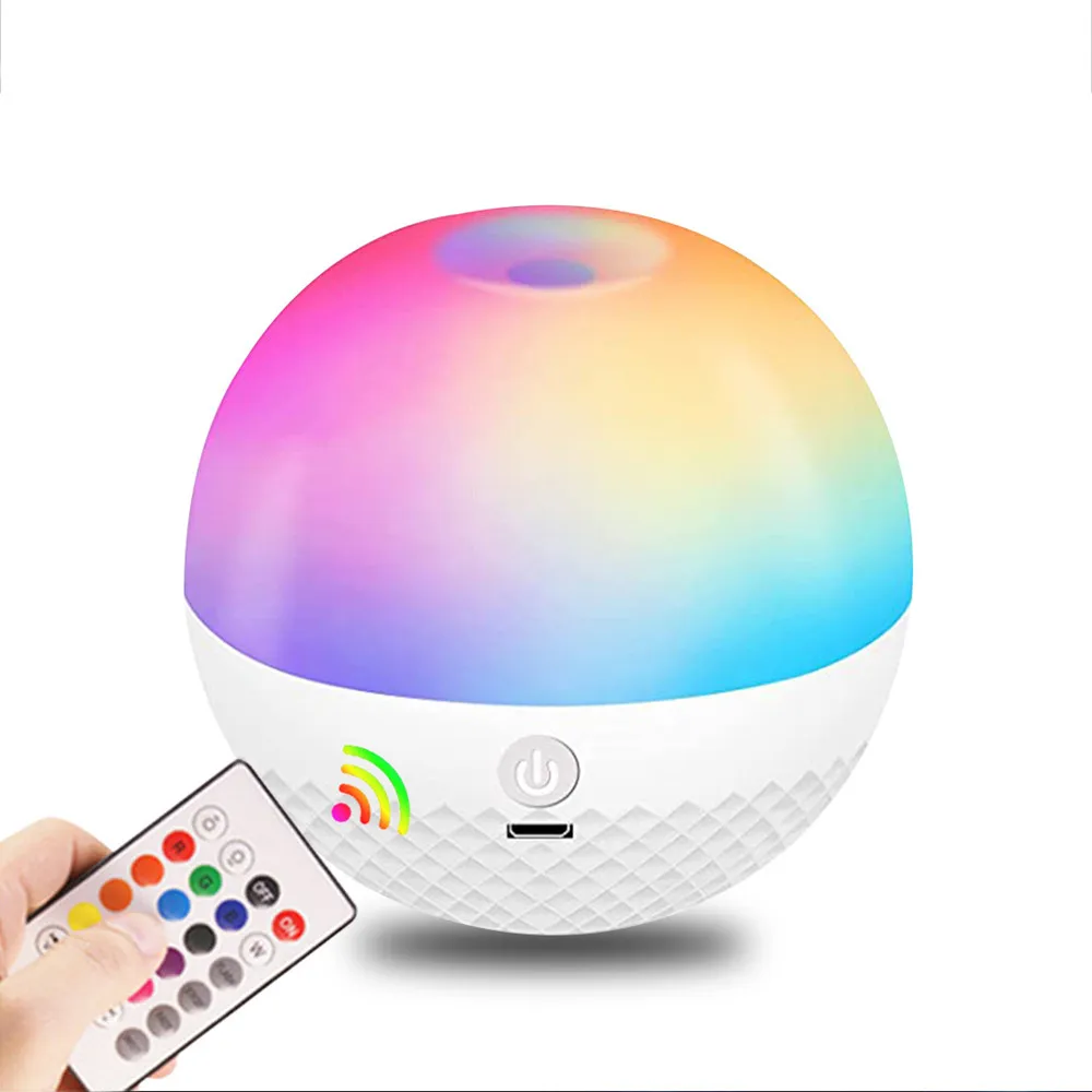 

Remote Control Touch Night Light Symphony 16-colors Creative Gift Atmosphere Night Light For Christmas Decor Bedside Table Lamp