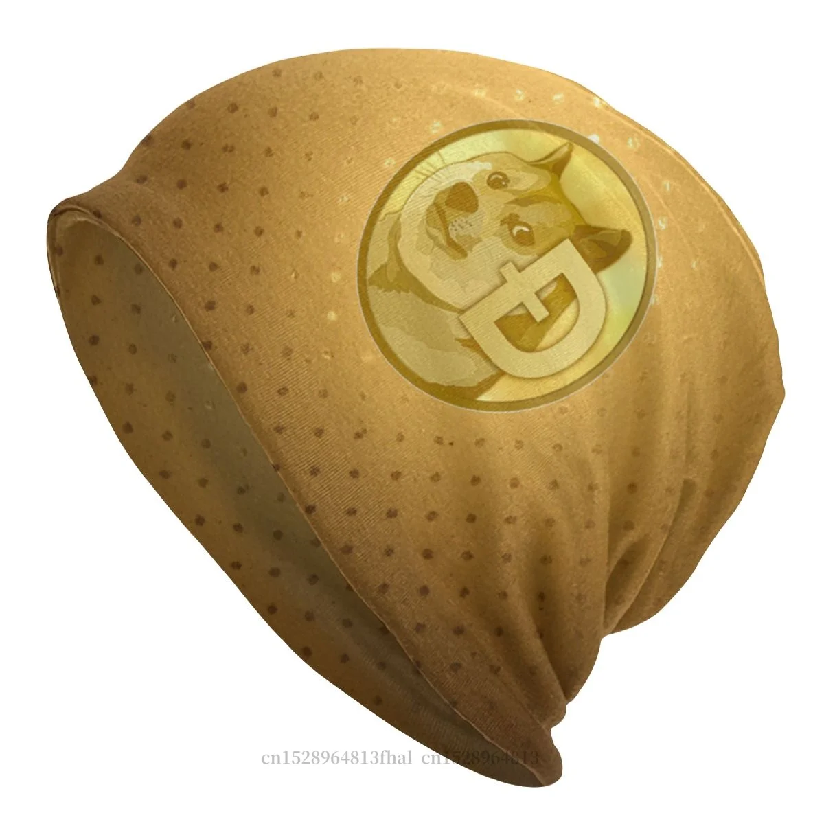 

Dogecoin Interesting Virtual Currency Skullies Beanies Caps Essential Hat Winter Warm Bonnet Hats for Men Women