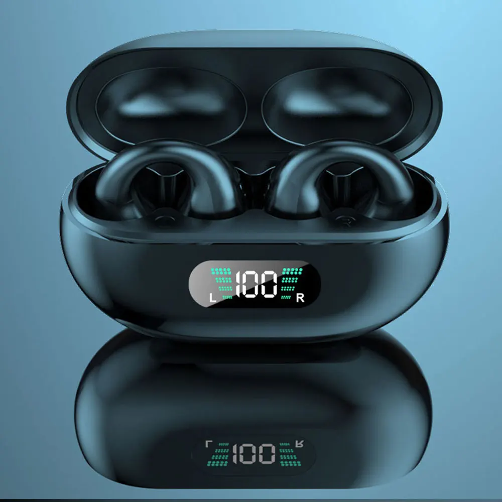 

Nieuwe Q80 Tws Air Pro Oor Oorbel Draadloze Bluetooth 5.3 Beengeleiding Oortelefoon Auriculares Headset Tws Sport Oordopjes