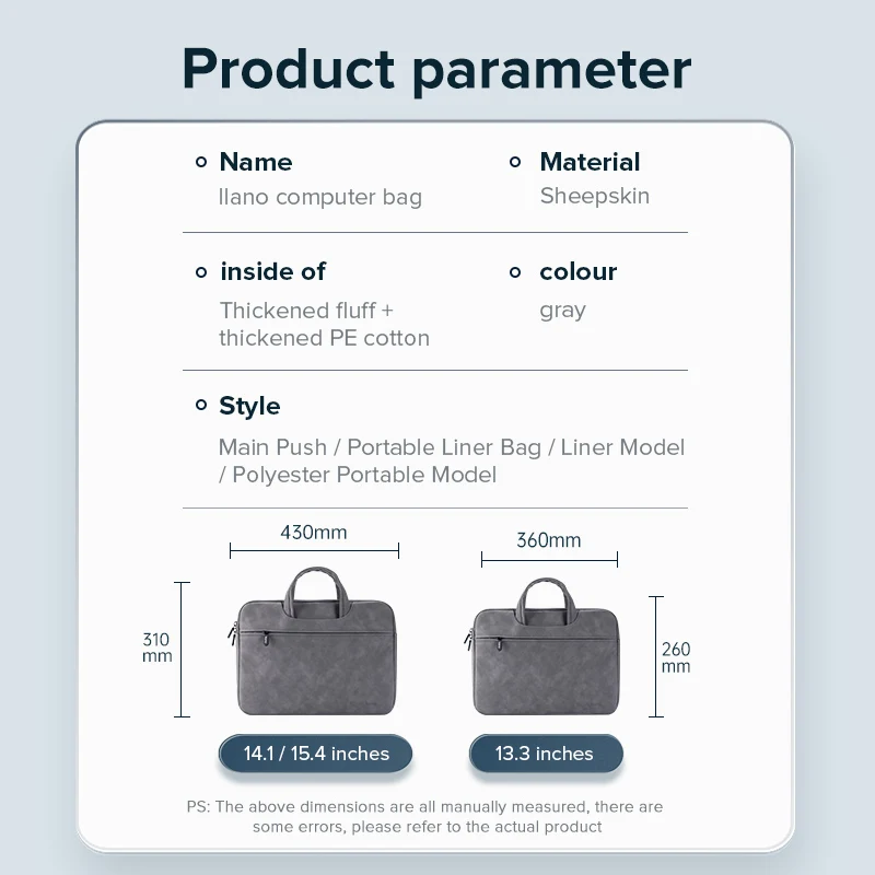 Большая Водонепроницаемая Кожаная Сумка Llano Для Ноутбука 13 3/14 4/15 6 Дюймов Ipad