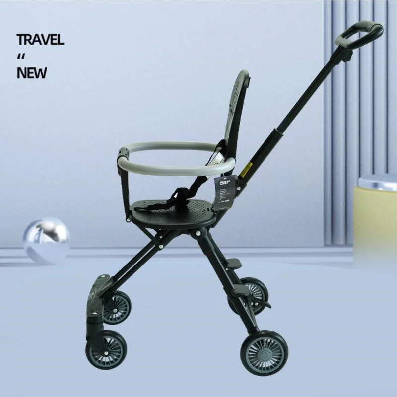 Two-way Seat Stroller Children's Trolley Lightweight Stroller Aluminum Two-way Stroller For Children Baby Car enlarge