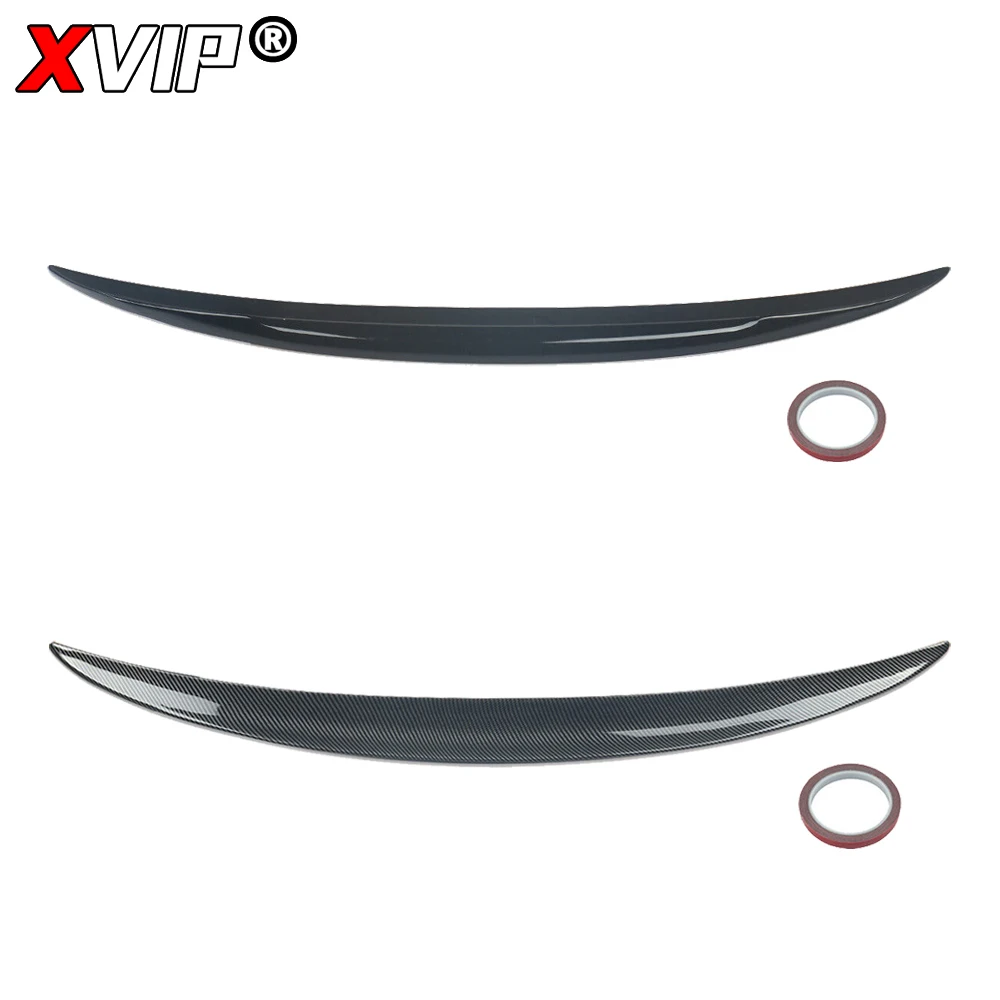 Глянцевая черная задняя крышка XVIP для BMW 5 серии G30 F90 M5 седан 18-23 530e 530i