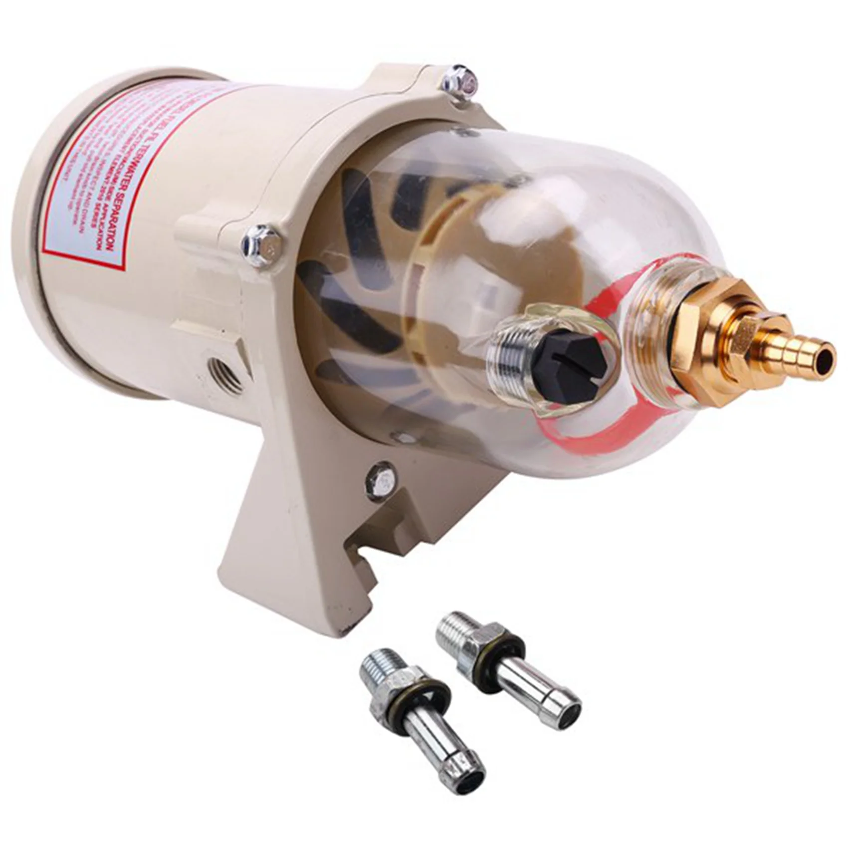 

Топливный фильтр, сепаратор масла/воды для лодок и грузовиков, 90 галлонов/час, топливный фильтр для лодок, сепаратор морского двигателя 500 футов/час