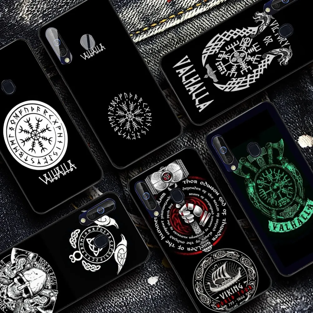 V-Viking V-Vegvisir Logo Phone Case For Samsung A 10 11 12 13 20 21 22 30 31 32 40 51 52 53 70 71 72 73 91 shell