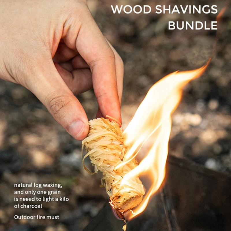 

Fireplace Accelerant Burner Burner Burner Wood Kindling Coil Wilderness Survival Match Handy Fire Starter