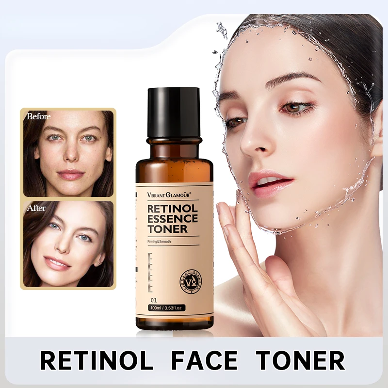 

VIBRANT GLAMOUR Retinol Toner Whitening Moisturizing Wrinkle Removing Dark Spots Firming Skin Delaying Aging Skin Care Products