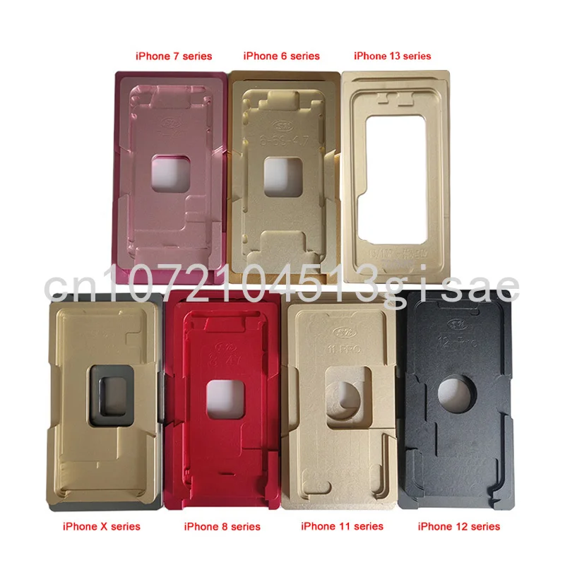

For IPhone 5 To IPhone 13 ProMax LCD Screen Alignment Mold LCD Outer Glass Location Mould Precision Aluminium Position Mold