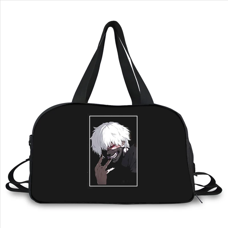 Anime Tokyo Ghouls 3D printing fashion trend portable large capacity multi-function messenger bag travel bag
