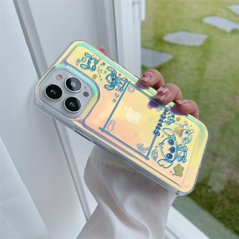 Чехол для телефона Apple прозрачный градиентный с защитой от падения |