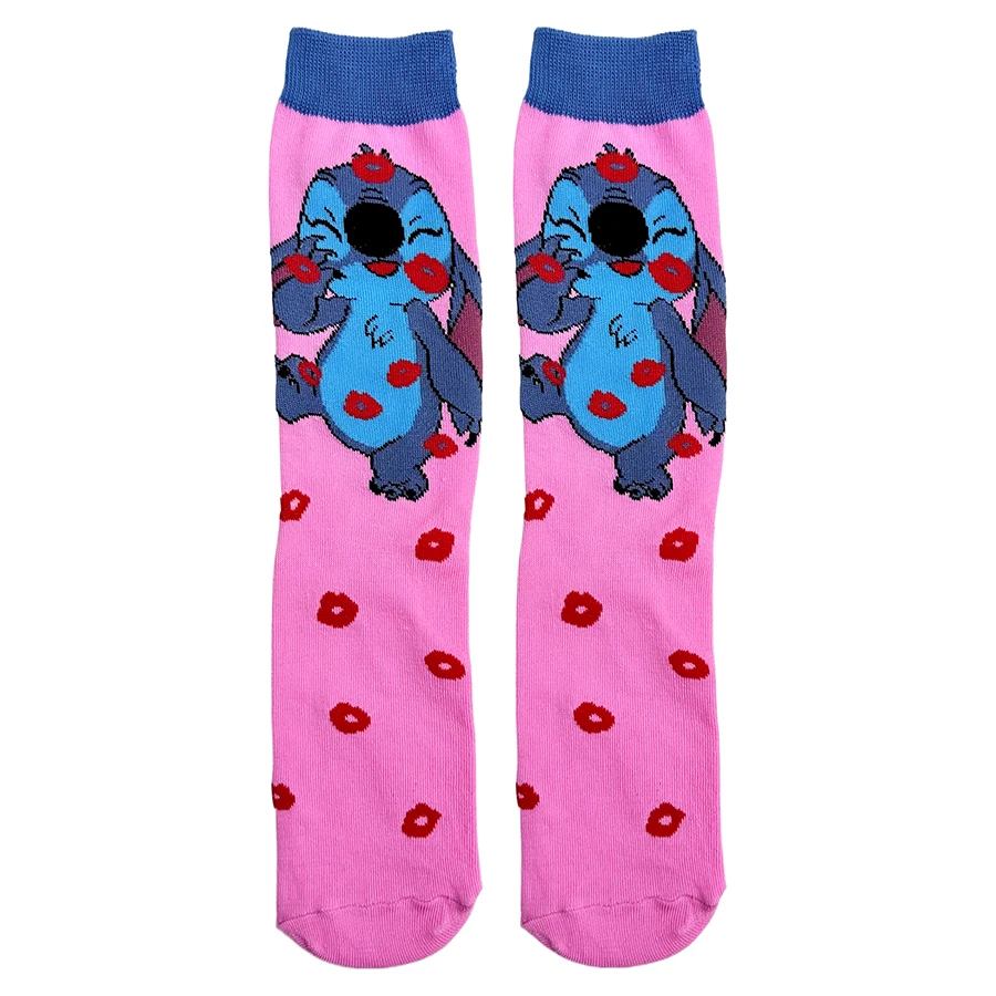 Длинные носки MINISO Disney для мужчин и женщин Мультяшные Новые забавные