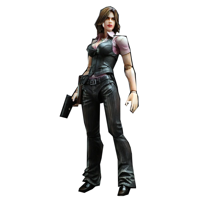 

Game Biohazard Helena Jill Valentine Leon Kennedy PVC Action Figure Statue Resident----Evil Figure Collection Doll Children Gift