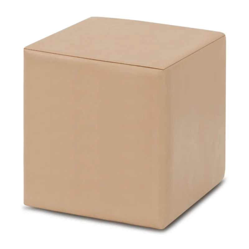 

Оттоманка из кожи Ux, квадратная подставка для ног, табурет, многофункциональный оттоманка с мягкой обивкой, табурет для смены обуви, туалетный табурет