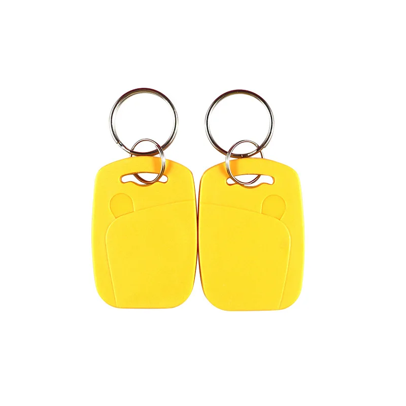 

50 шт. IC + ID UID двойной чип частоты 125 кГц T5577 + 13,56 МГц UID сменный записываемый RFID-брелок композитный контроль доступа брелки