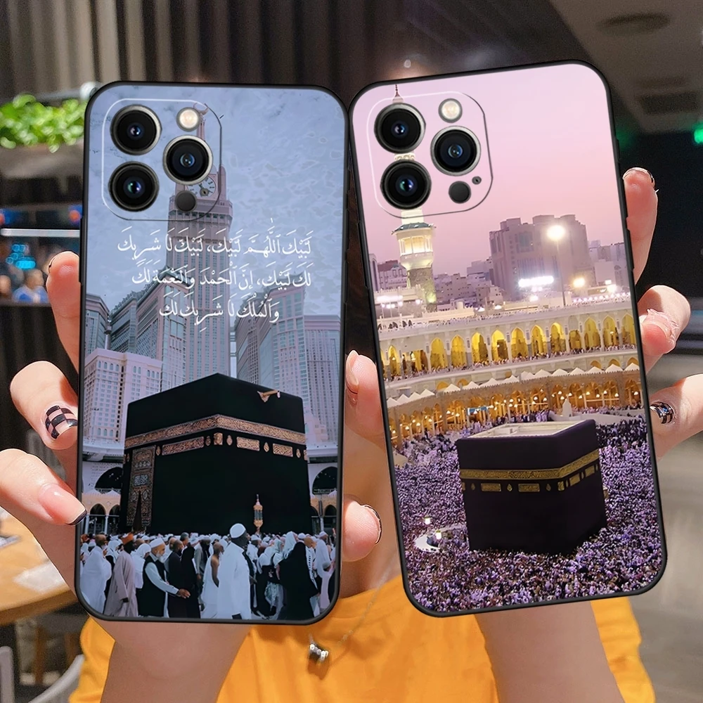 Исламский мусульманский чехол для телефона Mecca Iphone 11 16 15 Pro Max 12 Mini 13 14 X Xr Xs 6 6s 8 7 Plus