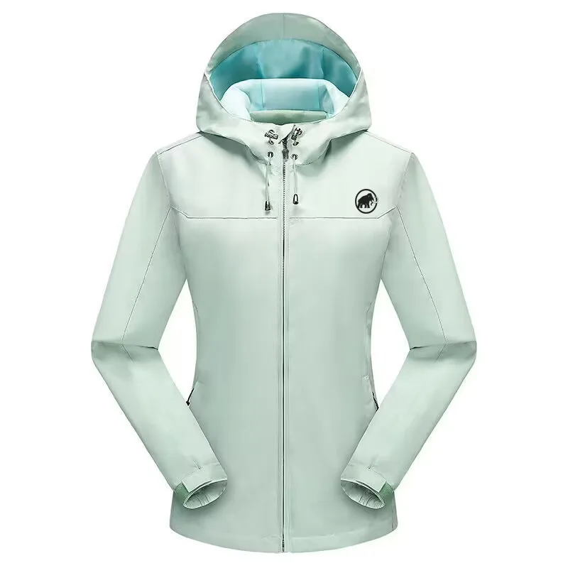 2023 New Women's Thin Jacket Coat Windbreaker Mountaineering Clothing Outdoor Waterproof Charge Coat Female Sports Coat