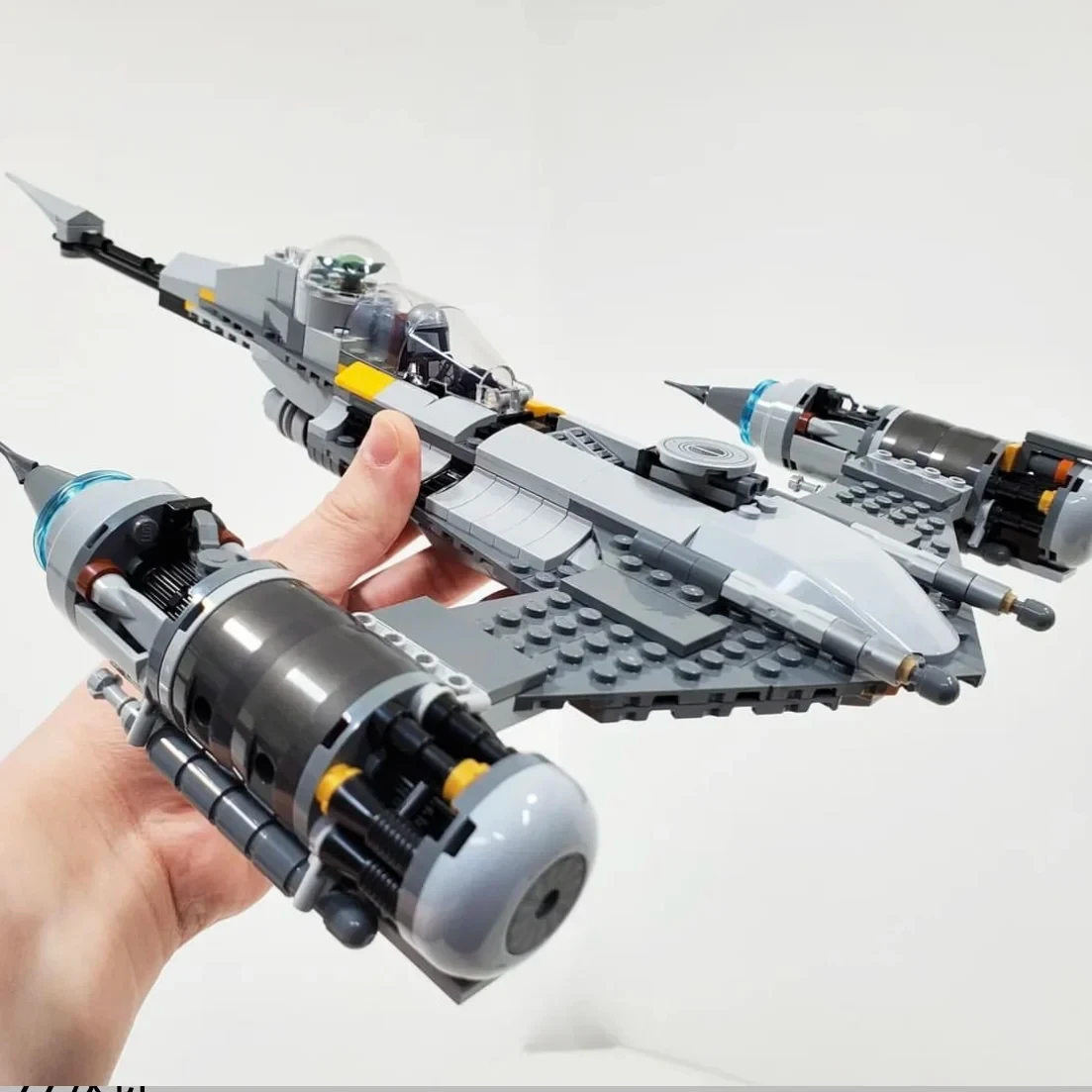 MOC Space Wars N-1 Fighter Building Blocks Set - Naboo Battle Pod Модель Дисплей Кирпичи Игрушка В Подарок Для