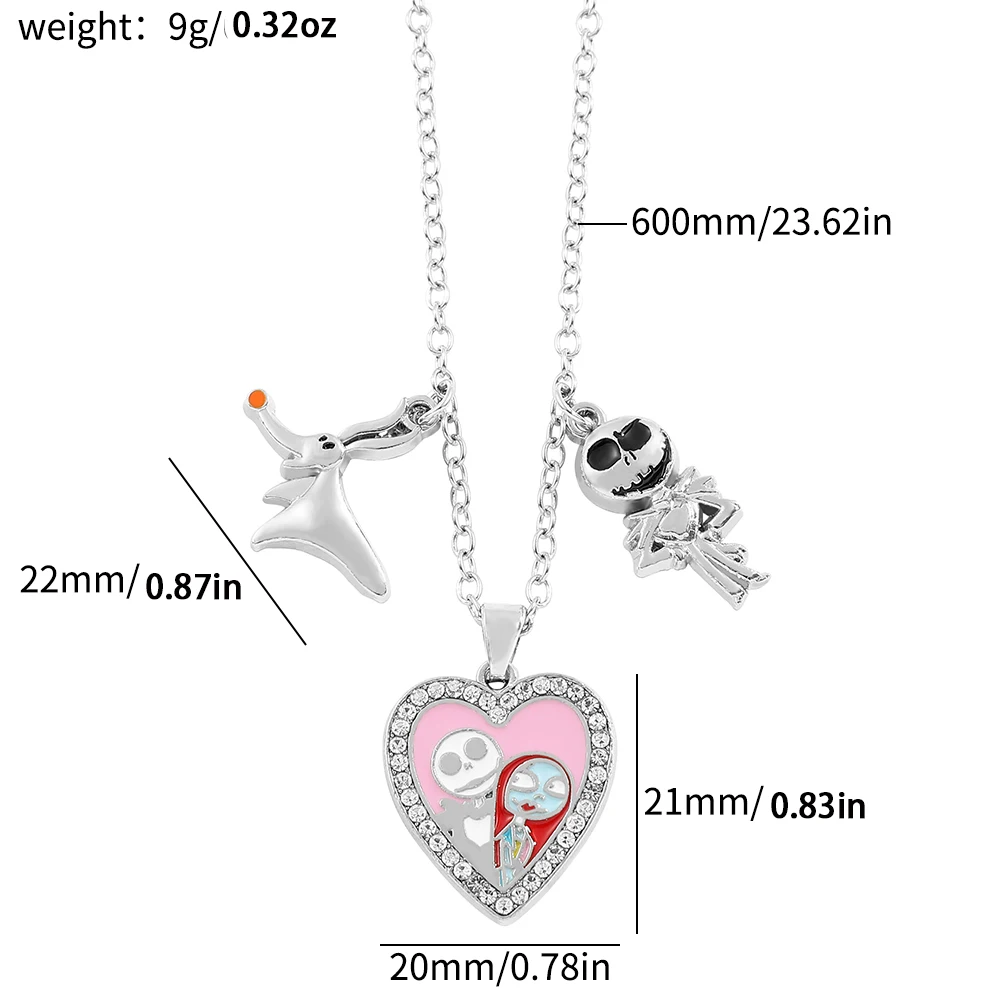 Ожерелья Кошмар перед Рождеством периферийные устройства из мультфильмов