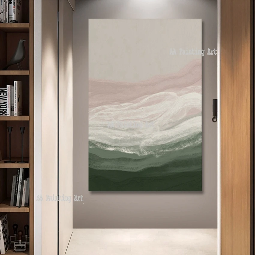 

Настенный декор без рамки, акриловая холщовая картина, простая абстрактная картина маслом, бесплатная доставка, украшения для дома, художественные изделия для отеля