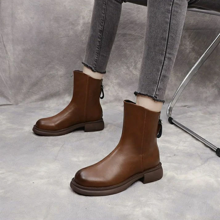 

Soft Chelsea Boots Girls Spring 2023 New Boots Joker Soft-soled Bootsp PU Women Boots