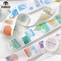mr paper 4 designs washi tape creative hand account decoration material scrapbooking diary stationery sticker