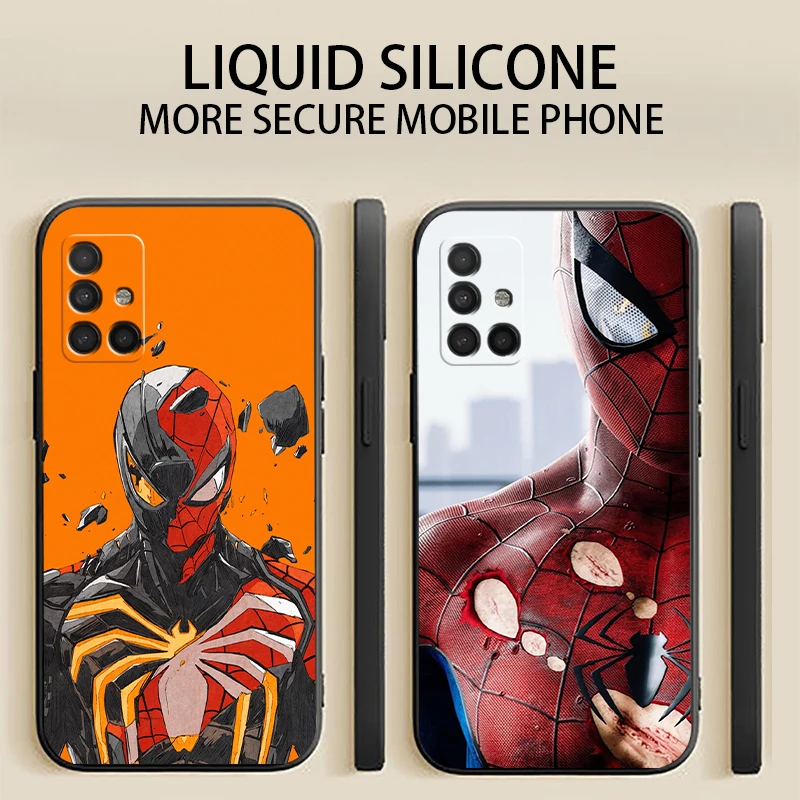 

Marvel's Spider-Man Phone Cases For Samsung A31 A21S A42 5G A20 A21 A22 4G A22 5G A20 A11 Original TPU Funda Carcasa