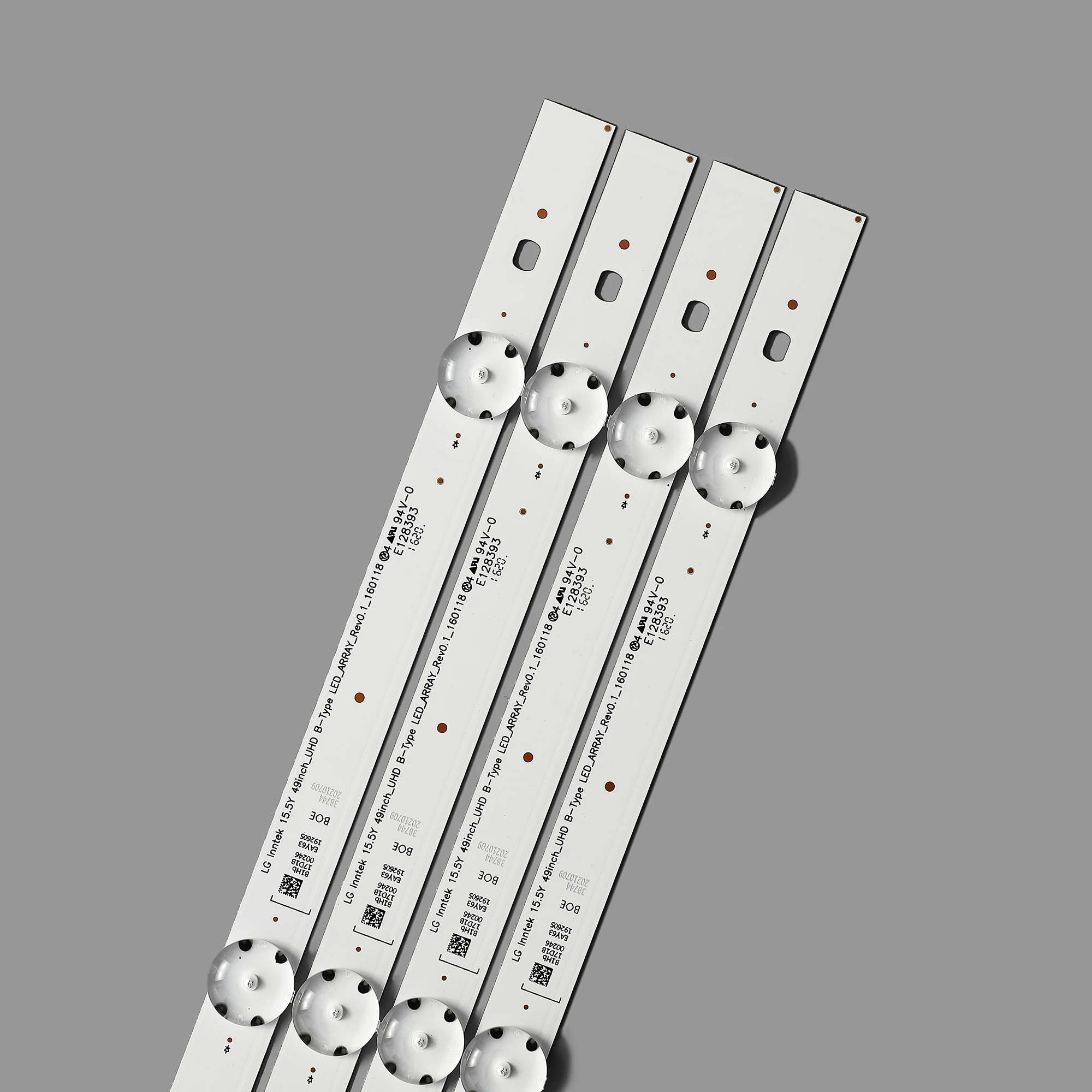 set LED backlight strip for LIG innotek 15.5Y 49inch 49UH61_UHD_A B 49UH603V 49UH610V 49UH601V 49UH620V EAY63192605