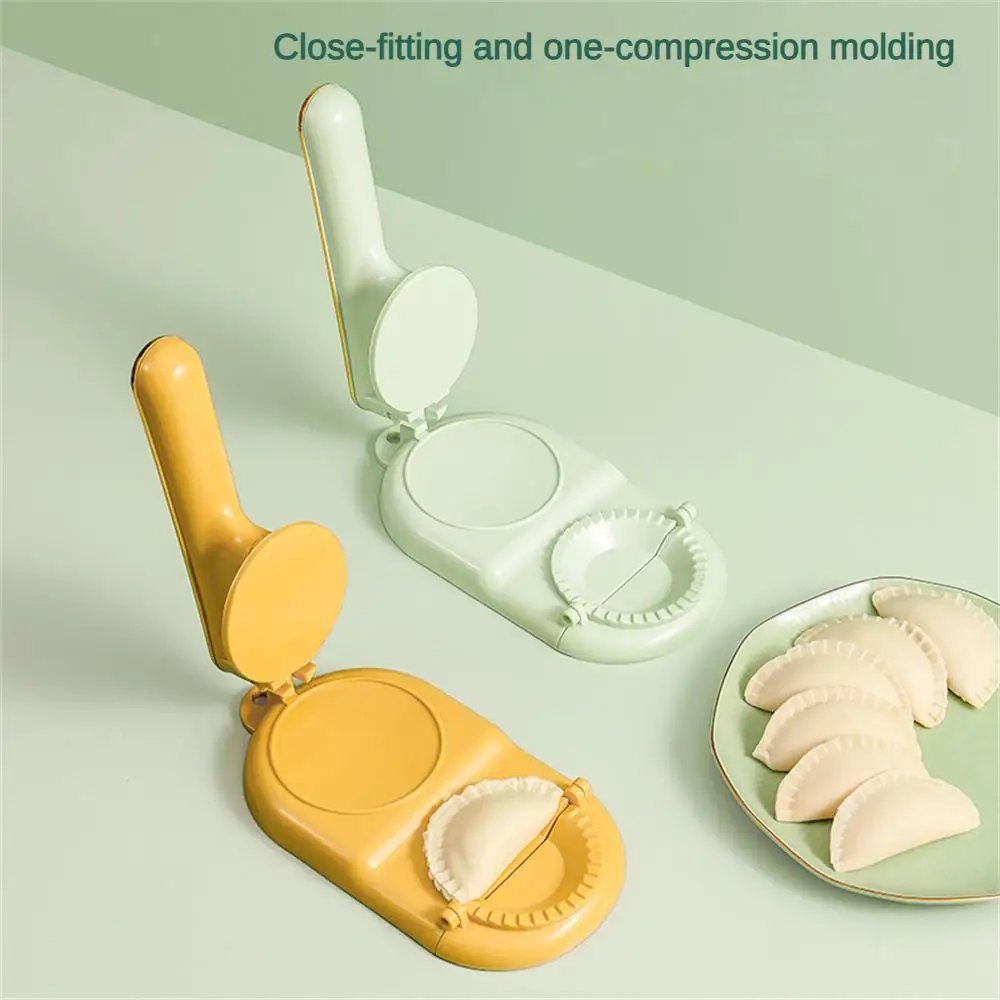 

DIY Dumpling Wrapper Artifact Plastic Manual Wrapper Making Mold Dough Pressing Tool Baking Pastry Dumpling Maker Gadget