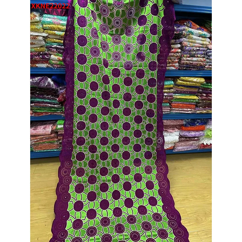 2022 год африканская Анкара большая акция кружевная ткань хлопковая поверхность