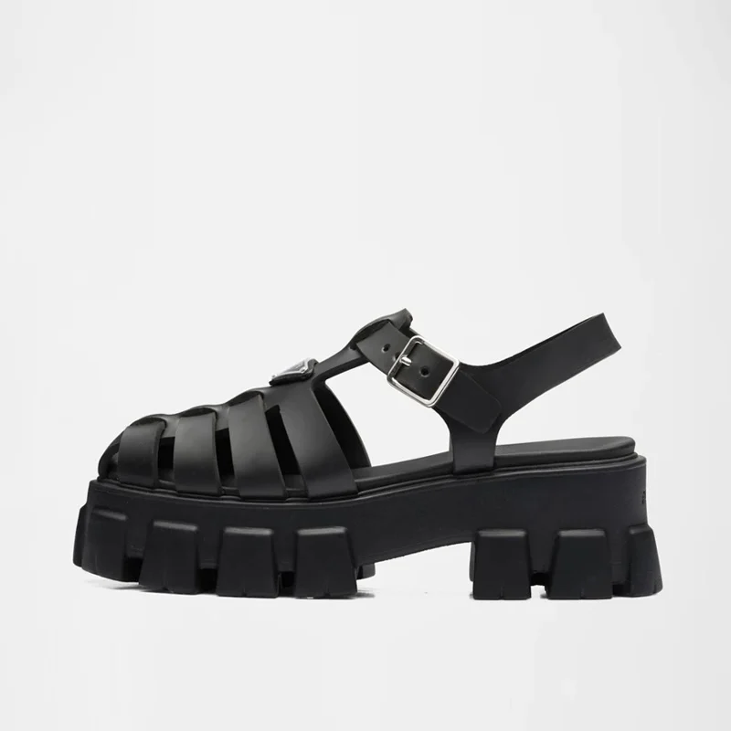 

Women Platform Sandals 2022 Summer Fashion Designer Casual Thick Sole Shoes INS Style Casual Gladiator Sandals Woman