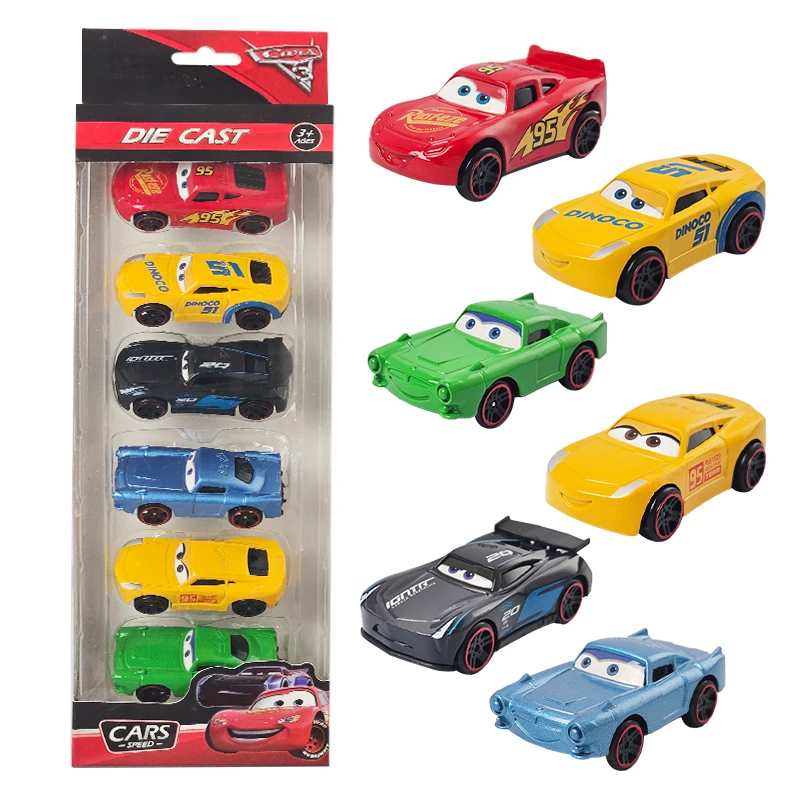 Фото Disney Pixar Car 2 3 Lightning Mcqueen Jackson Storm Mack Грузовик Литой под давлением Металлическая мини-модель автомобиля Коллекция Детская игрушка для мальчика Подарок 1 №1