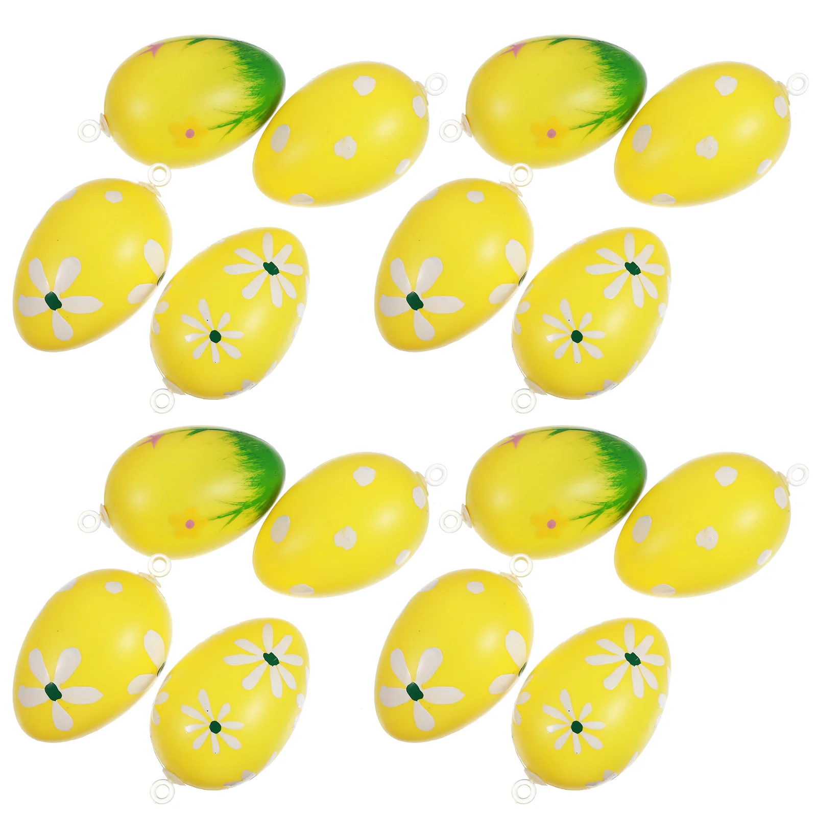 

Easter Egg Eggs Hanging Ornament Decorations Treependant Ornaments Filled Party Toys Mache Paper Fake Garden Centerpiece
