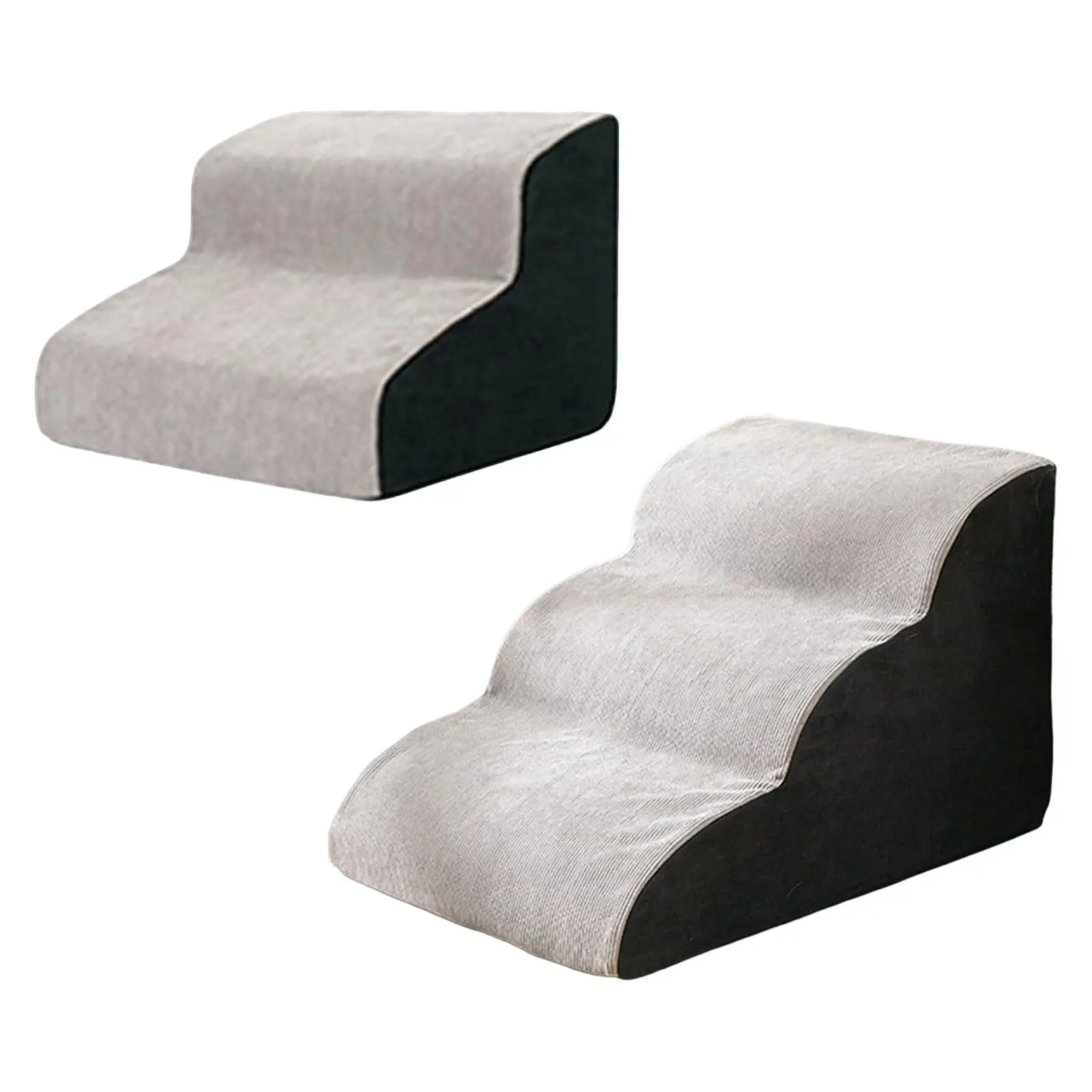 

Comfortable Pet Dog Stairs Ladder Ramp Stairs Puppy Climbing Step Sofa