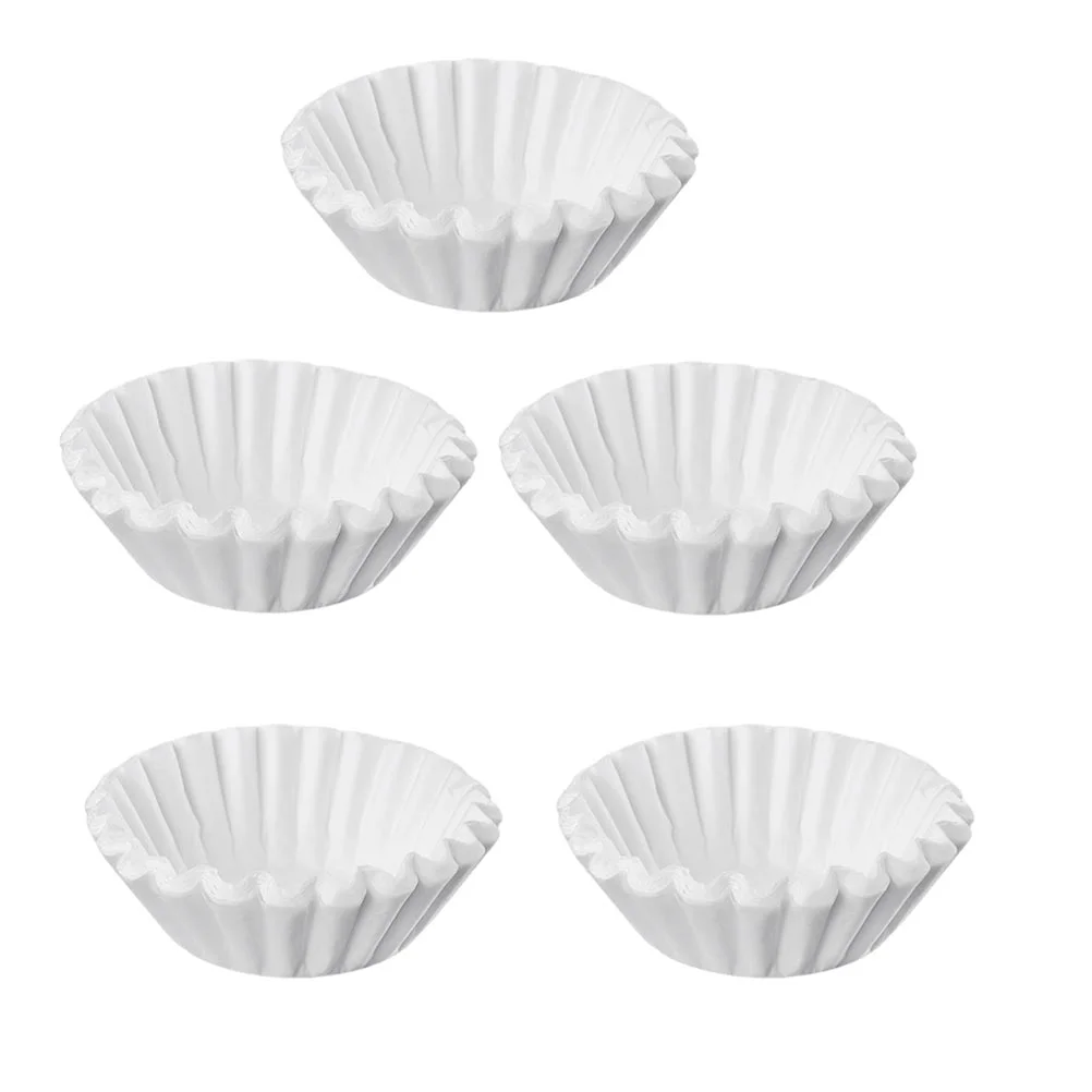 

100pcs Filter Papers Durable Good Fine Coffee Paper Filters Paper Filter Bowl Paper Filters For Coffee
