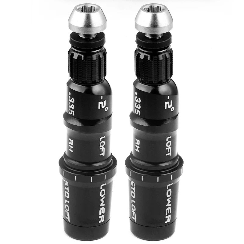 

2X 2017 .335 Tip Golf Club Adapter For Taylormade M1, M2, R15, Sldr, R1 Driver