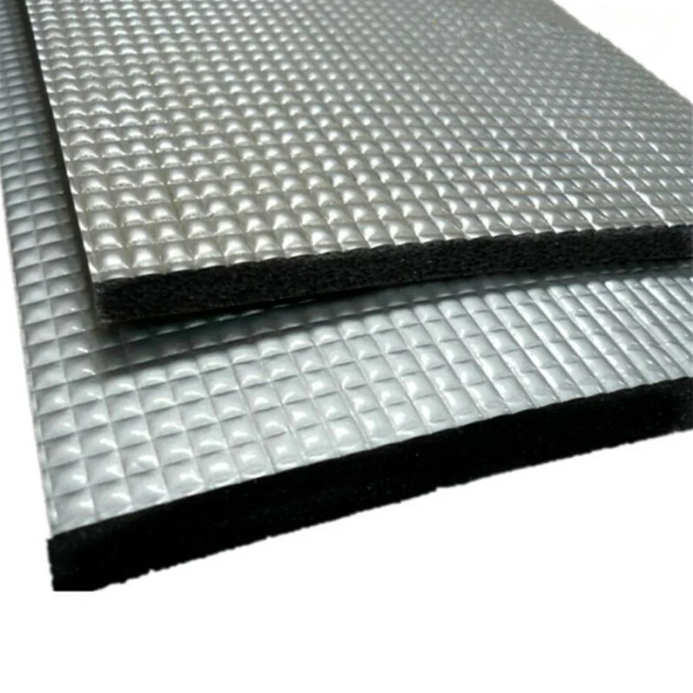 

5Pcs 7mm Car Firewall Door Hood Floors Trunk Sound Insulation Heat Barrier Mat Car Speakers Soundproofing Vibration Isolation